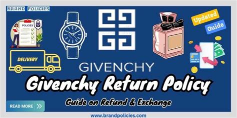 Givenchy return policy 2022